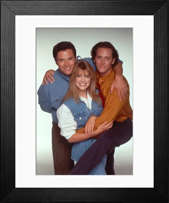 Framed Print : WINGS, from left: Tim Daly, Crystal Bernard, Steven Weber, 1990-97 Framed Print : WINGS, from left: Tim Daly, Crystal Bernard, Steven Weber, 1990-97