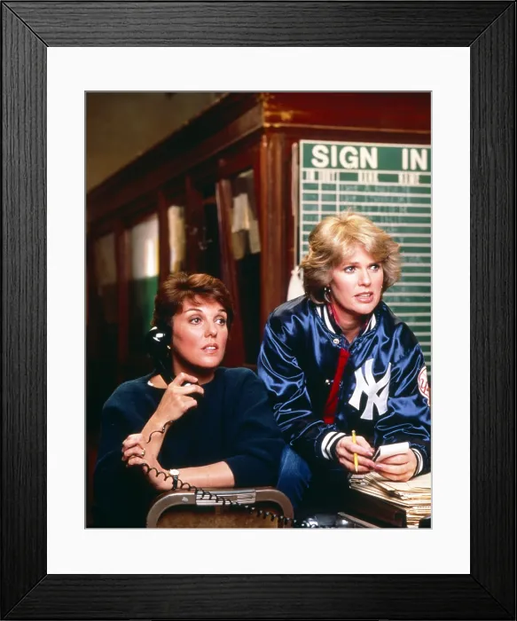 Framed Print : CAGNEY & LACEY, (aka CAGNEY AND LACEY), from left: Tyne Daly, Sharon Gless, 1981-1988 Framed Print : CAGNEY & LACEY, (aka CAGNEY AND LACEY), from left: Tyne Daly, Sharon Gless, 1981-1988