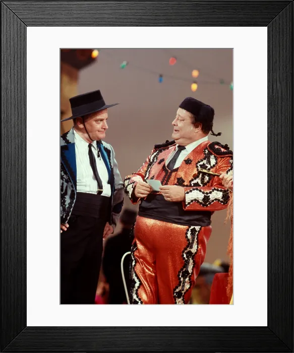 Framed Print : THE JACKIE GLEASON SHOW, Art Carney, Jackie Gleason, 1952-73 Framed Print : THE JACKIE GLEASON SHOW, Art Carney, Jackie Gleason, 1952-73