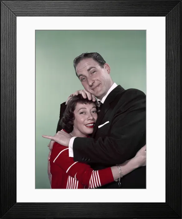 Framed Print : YOUR SHOW OF SHOWS, from left: Sid Caesar, Imogene Coca, 1950-1954 Framed Print : YOUR SHOW OF SHOWS, from left: Sid Caesar, Imogene Coca, 1950-1954