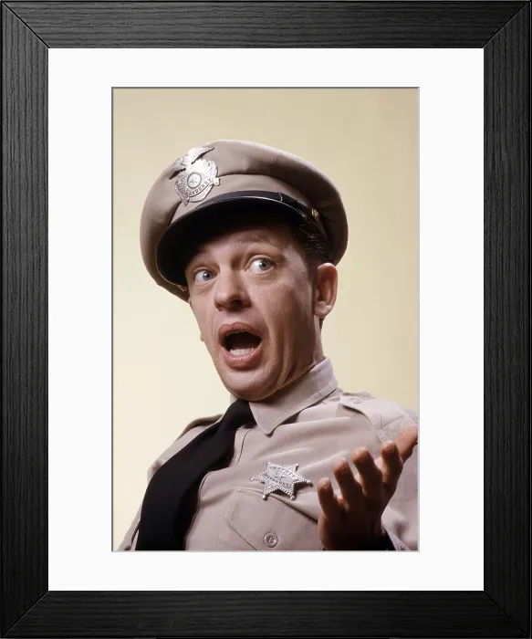 Framed Print : THE ANDY GRIFFITH SHOW, Don Knotts, (1961), 1960-1968