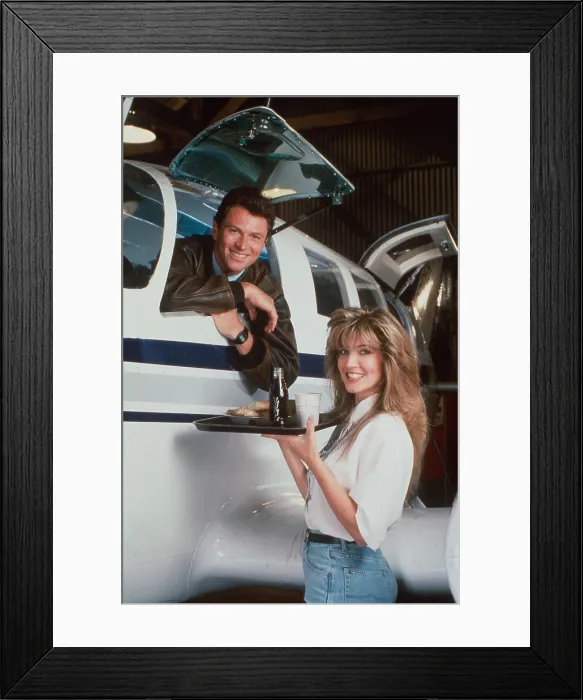 Framed Print : WINGS, Crystal Bernard, Tim Daly, 1990-97 Framed Print : WINGS, Crystal Bernard, Tim Daly, 1990-97