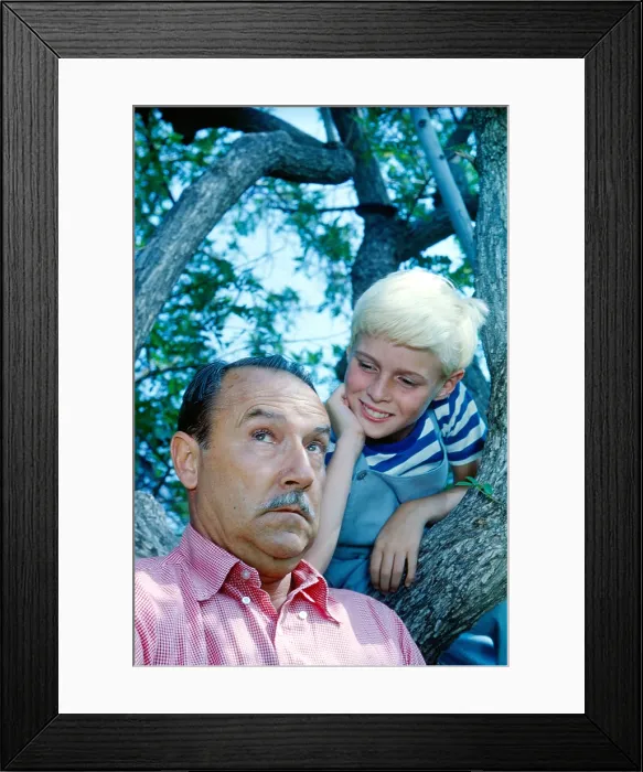 Framed Print : DENNIS THE MENACE, from left: Gale Gordon, Jay North, (1962), 1959-63 Framed Print : DENNIS THE MENACE, from left: Gale Gordon, Jay North, (1962), 1959-63