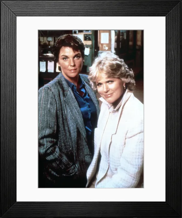 Framed Print : CAGNEY & LACEY, (aka CAGNEY AND LACEY), from left: Tyne Daly, Sharon Gless, 1981-1988 Framed Print : CAGNEY & LACEY, (aka CAGNEY AND LACEY), from left: Tyne Daly, Sharon Gless, 1981-1988