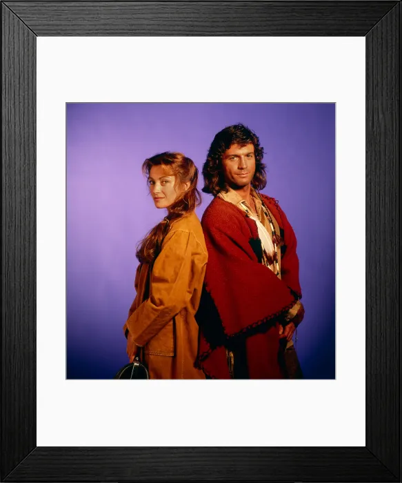 Framed Print : DR. QUINN, MEDICINE WOMAN, Jane Seymour, Joe Lando, 1993-1998