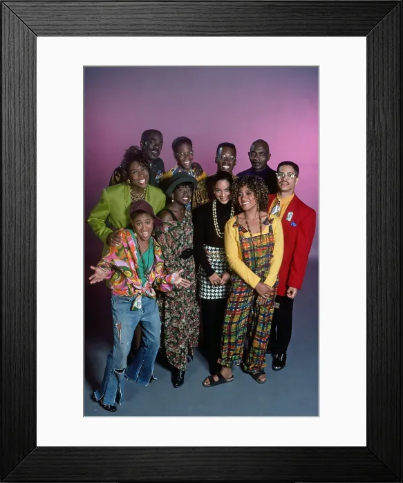 Framed Print : A DIFFERENT WORLD, clockwise from back left: Dawnn Lewis, Glynn Turman, Cory Tyler, Kadeem Hardison, Lou Myers, Darryl M Framed Print : A DIFFERENT WORLD, clockwise from back left: Dawnn Lewis, Glynn Turman, Cory Tyler, Kadeem Hardison, Lou Myers, Darryl M