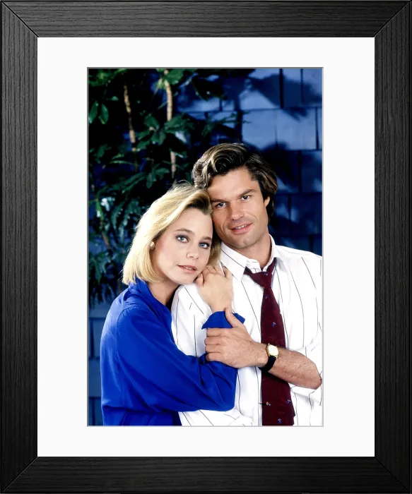 Framed Print : L.A. LAW, from left, Susan Dey, Harry Hamlin, (1987), 1986-94 Framed Print : L.A. LAW, from left, Susan Dey, Harry Hamlin, (1987), 1986-94
