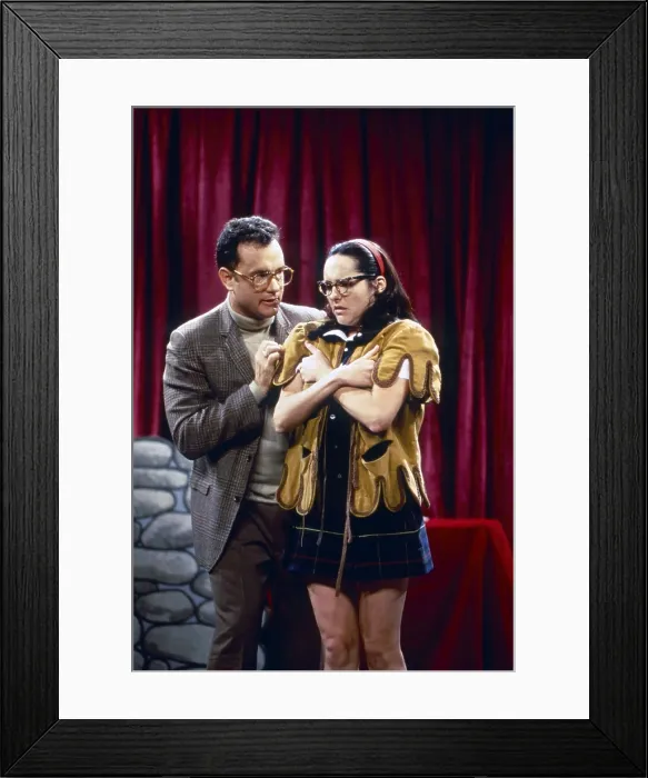 Framed Print : SATURDAY NIGHT LIVE, from left: Tom Hanks, Molly Shannon, Tom Hanks / Tom Petty & the Heartbreakers, (S22.E1, aired Sep 28, 1996), 1975 Framed Print : SATURDAY NIGHT LIVE, from left: Tom Hanks, Molly Shannon, Tom Hanks / Tom Petty & the Heartbreakers, (S22.E1, aired Sep 28, 1996), 1975