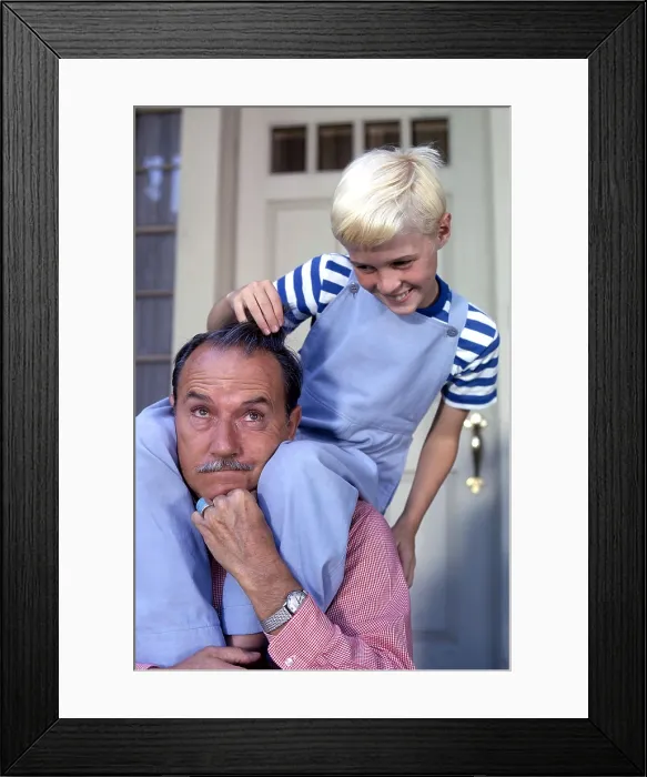 Framed Print : DENNIS THE MENACE, from left: Gale Gordon, Jay North, (1962), 1959-63
