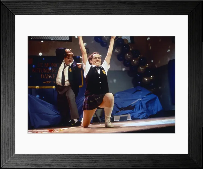 Framed Print : SATURDAY NIGHT LIVE, from left: Chris Farley, Molly Shannon, 1975 Framed Print : SATURDAY NIGHT LIVE, from left: Chris Farley, Molly Shannon, 1975