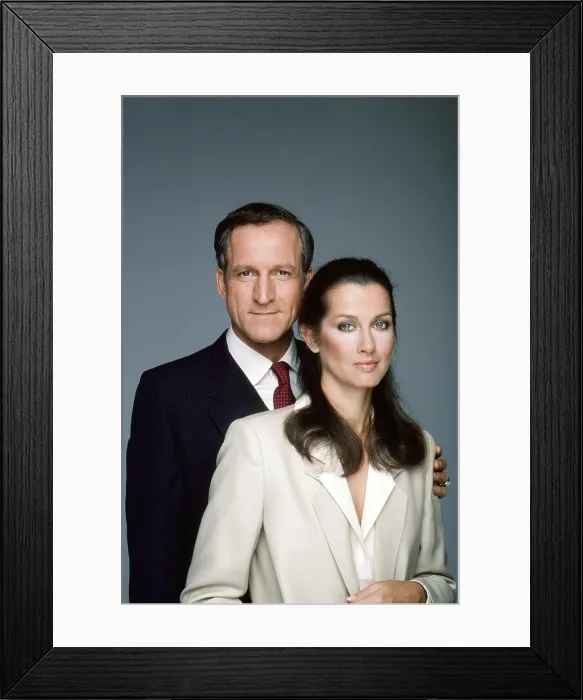 Framed Print : HILL STREET BLUES, from left: Daniel J. Travanti, Veronica Hamel, (1984), 1981-87 Framed Print : HILL STREET BLUES, from left: Daniel J. Travanti, Veronica Hamel, (1984), 1981-87