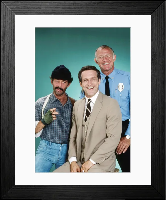Framed Print : HILL STREET BLUES, from left: Bruce Weitz, Daniel J. Travanti, Michael Conrad, (Season 1), 1981-87 Framed Print : HILL STREET BLUES, from left: Bruce Weitz, Daniel J. Travanti, Michael Conrad, (Season 1), 1981-87