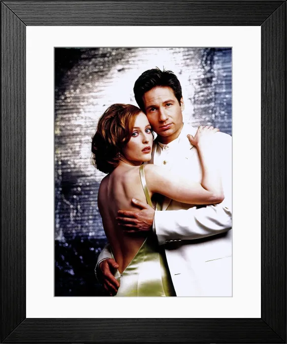 Framed Print : THE X-FILES, Gillian Anderson, David Duchovny, (1996), 1993-2018 Framed Print : THE X-FILES, Gillian Anderson, David Duchovny, (1996), 1993-2018