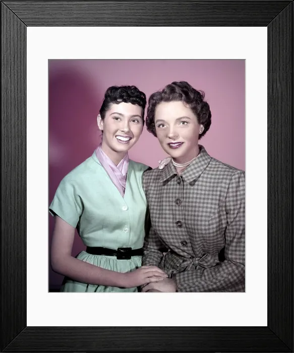 Framed Print : FATHER KNOWS BEST, from left, Elinor Donahue, Jane Wyatt, 1954-60