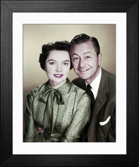 Framed Print : FATHER KNOWS BEST, from left, Jane Wyatt, Robert Young, 1954-60