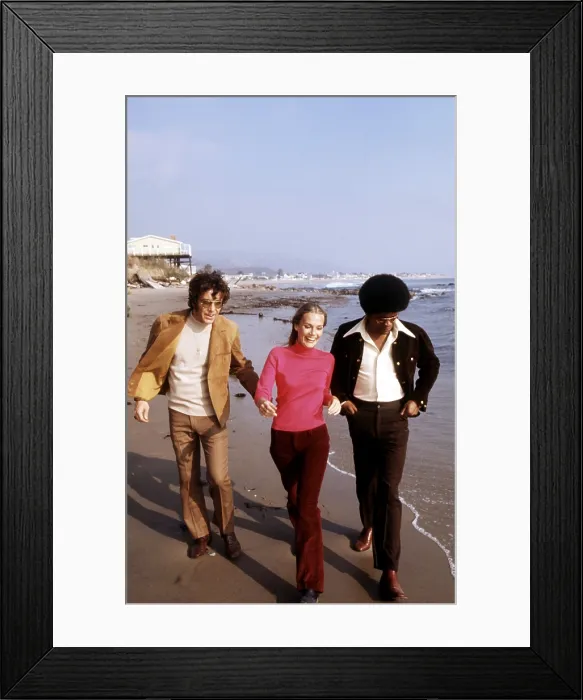 Framed Print : MOD SQUAD, from left, Michael Cole, Peggy Lipton, Clarence Williams III, 1968-73 (1970 photo) Framed Print : MOD SQUAD, from left, Michael Cole, Peggy Lipton, Clarence Williams III, 1968-73 (1970 photo)