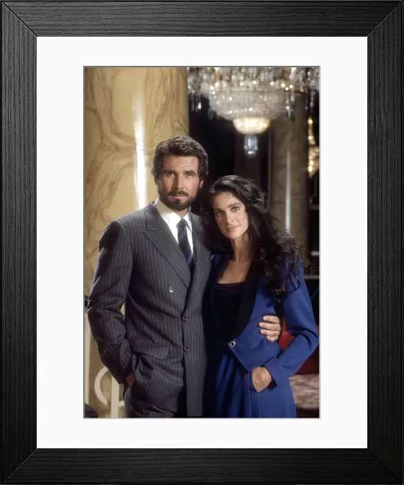 Framed Print : HOTEL, from left: James Brolin, Connie Sellecca, (1983), 1983-88