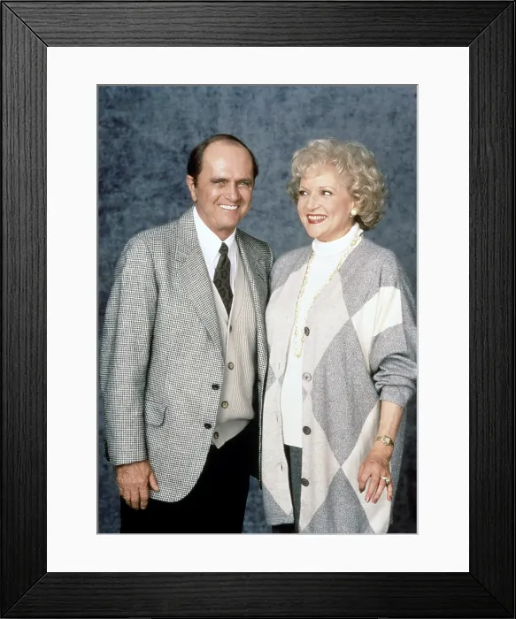 Framed Print : BOB, from left, Bob Newhart, Betty White, 1992-93 Framed Print : BOB, from left, Bob Newhart, Betty White, 1992-93