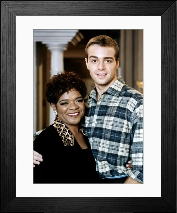 Framed Print : BROTHERLY LOVE, from left, Nell Carter, Joey Lawrence, Paging Nell, aired February 2, 1997 Framed Print : BROTHERLY LOVE, from left, Nell Carter, Joey Lawrence, Paging Nell, aired February 2, 1997