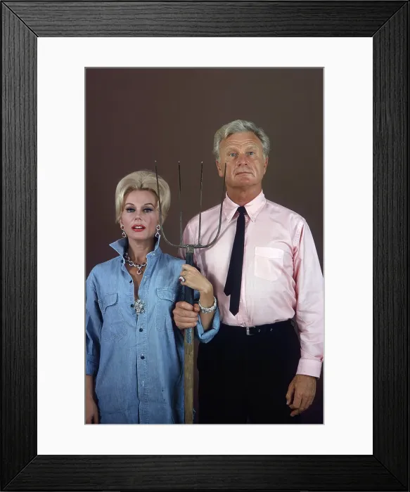 Framed Print : GREEN ACRES, Eva Gabor, Eddie Albert, (1965), 1965-1971