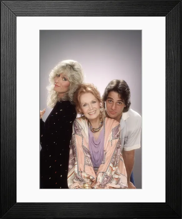 Framed Print : WHO'S THE BOSS?, from left, Judith Light, Katherine Helmond, Tony Danza, 1984-92 (1984 photo)