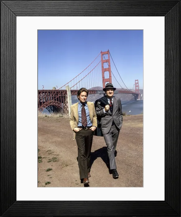 Framed Print : THE STREETS OF SAN FRANCISCO, from left: Michael Douglas, Karl Malden, (1974), 1972-77 Framed Print : THE STREETS OF SAN FRANCISCO, from left: Michael Douglas, Karl Malden, (1974), 1972-77