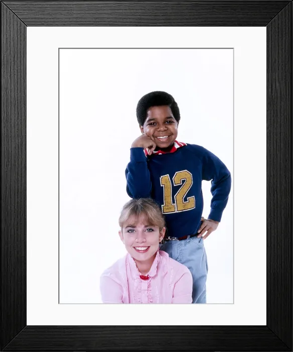 Framed Print : DIFF'RENT STROKES, from top, Gary Coleman, Dana Plato, 1978-86 (1981 photo)