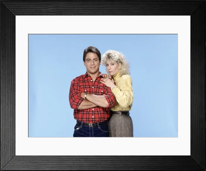 Framed Print : WHO'S THE BOSS?, from left, Tony Danza, Judith Light, 1984-92 (1987 photo)