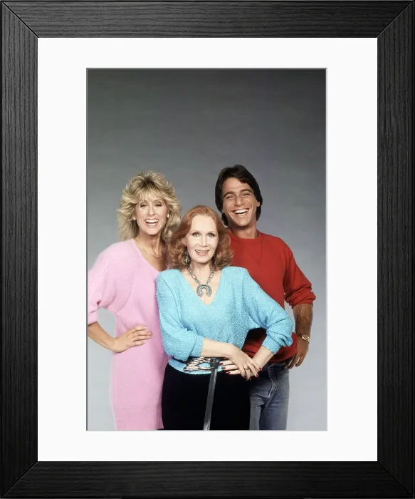 Framed Print : WHO'S THE BOSS?, from left, Judith Light, Katherine Helmond, Tony Danza, 1984-92 (1985 photo)
