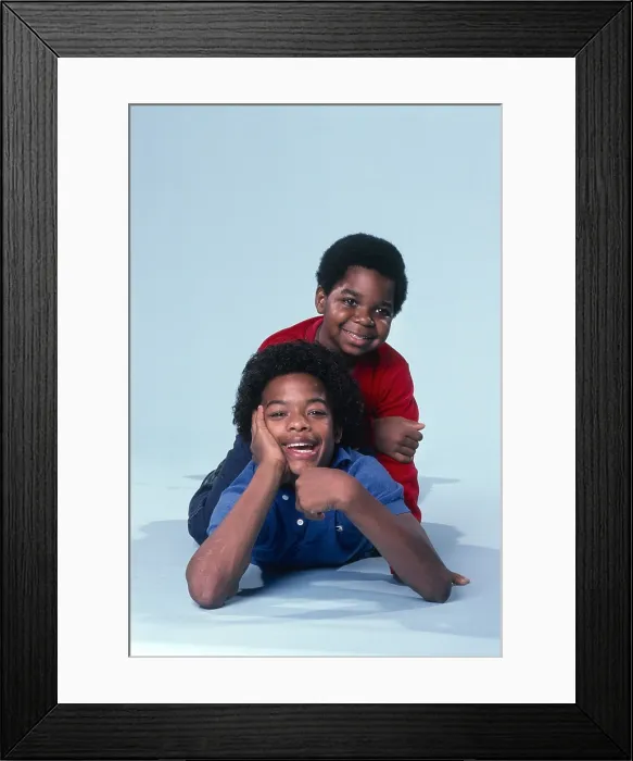 Framed Print : DIFF'RENT STROKES, from top, Gary Coleman, Todd Bridges, 1978-86 (1980 photo)