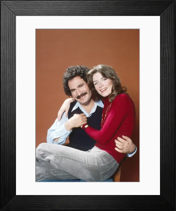 Framed Print : WELCOME BACK, KOTTER, from left, Gabe Kaplan, Marcia Strassman, 1975-79