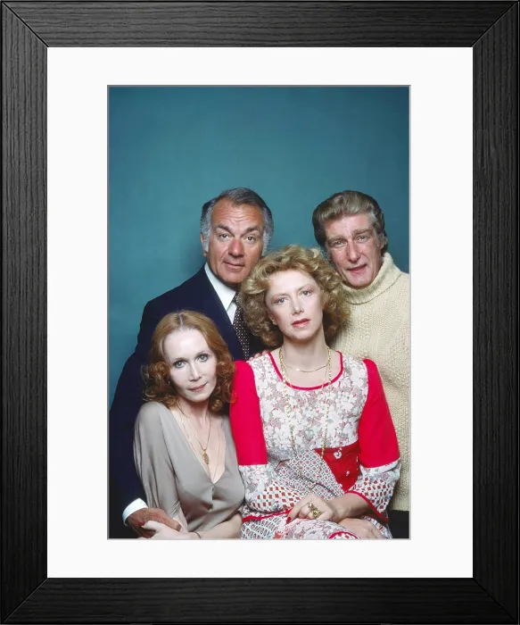 Framed Print : SOAP, from left, Katherine Helmond, Robert Mandan, Cathryn Damon, Richard Mulligan, 1977-81 Framed Print : SOAP, from left, Katherine Helmond, Robert Mandan, Cathryn Damon, Richard Mulligan, 1977-81