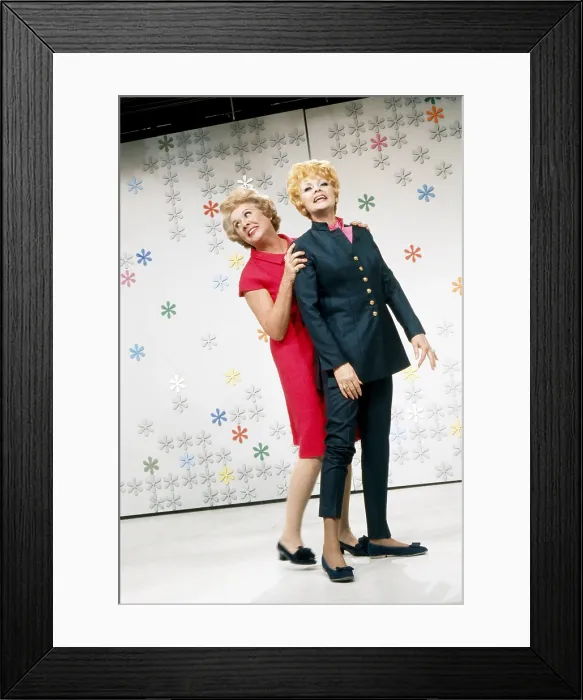 Framed Print : THE MIKE DOUGLAS SHOW, from left, Vivian Vance, Lucille Ball, aired March 29, 1968 Framed Print : THE MIKE DOUGLAS SHOW, from left, Vivian Vance, Lucille Ball, aired March 29, 1968