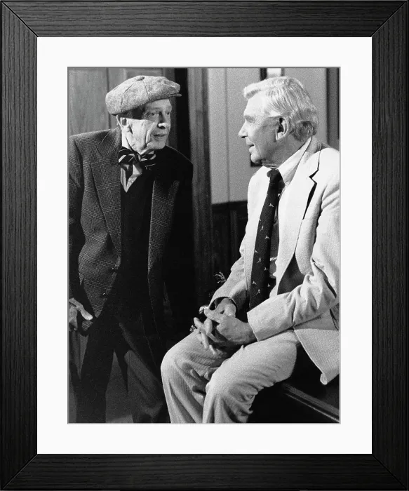 Framed Print : MATLOCK, from left, Don Knotts, Andy Griffith, The Cookie Monster (season 4, aired November 28, 1989) Framed Print : MATLOCK, from left, Don Knotts, Andy Griffith, The Cookie Monster (season 4, aired November 28, 1989)