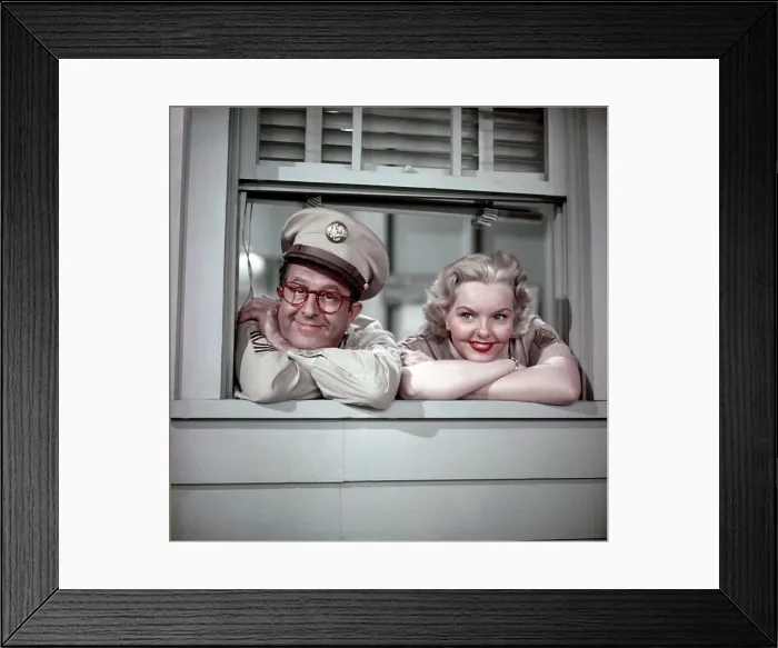 Framed Print : THE PHIL SILVERS SHOW, (aka YOU'LL NEVER GET RICH, aka SGT. BILKO), from left: Phil Silvers, Elisabeth Fraser, (1956), 1955-1959 Framed Print : THE PHIL SILVERS SHOW, (aka YOU'LL NEVER GET RICH, aka SGT. BILKO), from left: Phil Silvers, Elisabeth Fraser, (1956), 1955-1959
