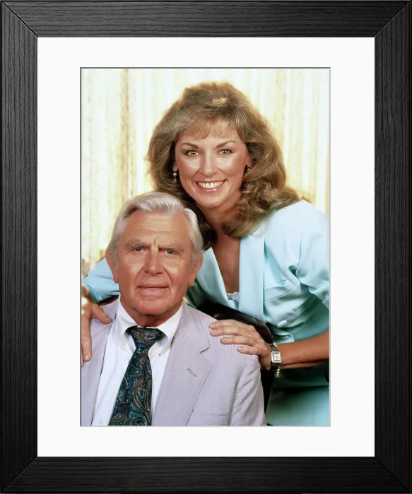 Framed Print : MATLOCK, from left, Andy Griffith, Brynn Thayer, 1986-95 Framed Print : MATLOCK, from left, Andy Griffith, Brynn Thayer, 1986-95