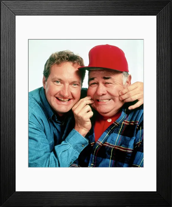 Framed Print : DAVIS RULES, from left: Randy Quaid, Jonathan Winters, 1991-1992 Framed Print : DAVIS RULES, from left: Randy Quaid, Jonathan Winters, 1991-1992