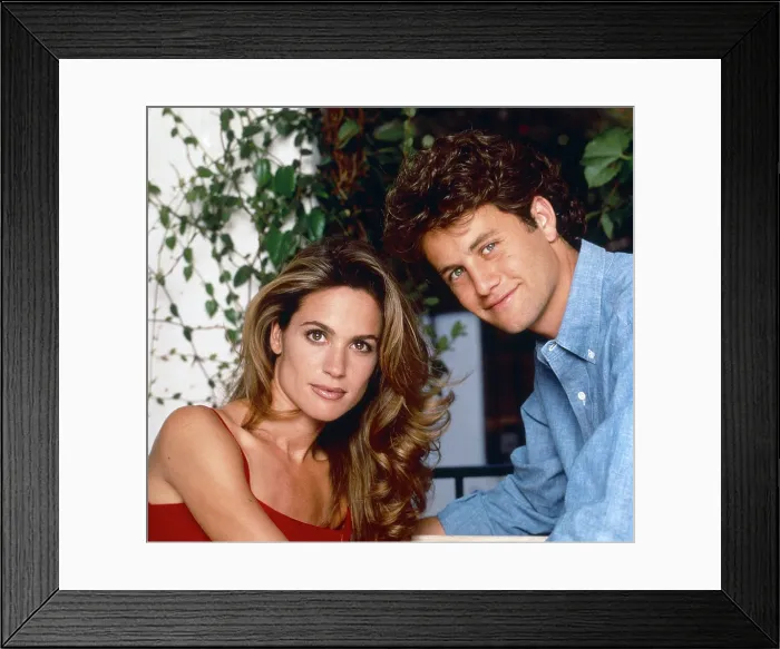Framed Print : KIRK, from left: Chelsea Noble, Kirk Cameron, 1997-1997 Framed Print : KIRK, from left: Chelsea Noble, Kirk Cameron, 1997-1997