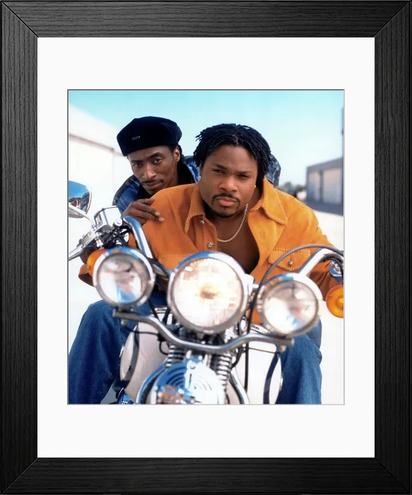 Framed Print : MALCOLM & EDDIE, from left: Eddie Griffin, Malcolm-Jamal Warner, 1996-2000 Framed Print : MALCOLM & EDDIE, from left: Eddie Griffin, Malcolm-Jamal Warner, 1996-2000