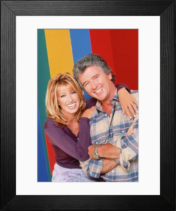 Framed Print : STEP BY STEP, from left: Suzanne Somers, Patrick Duffy, (1997), 1991-1998 Framed Print : STEP BY STEP, from left: Suzanne Somers, Patrick Duffy, (1997), 1991-1998