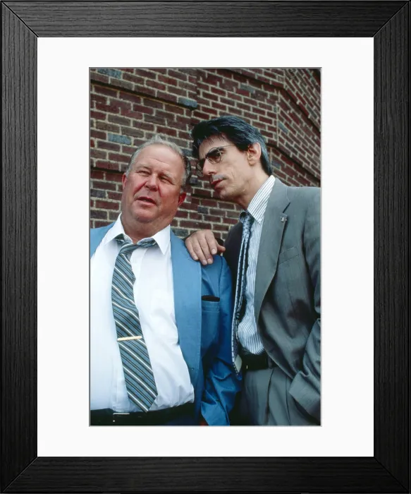 Framed Print : HOMICIDE: LIFE ON THE STREET, from left, Ned Beatty, Richard Belzer, 1993-99 Framed Print : HOMICIDE: LIFE ON THE STREET, from left, Ned Beatty, Richard Belzer, 1993-99