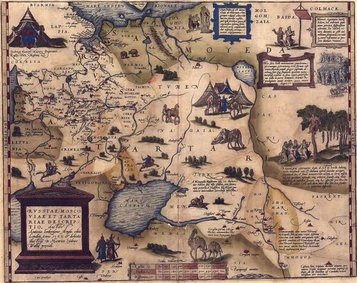 Framed Print : 1570 map of Russia, then confined to Europe without access to the Baltic Sea. Tartars still occupied Asia. From Abraham Ortelius, Theatrvm orbis terrarvm Framed Print : 1570 map of Russia, then confined to Europe without access to the Baltic Sea. Tartars still occupied Asia. From Abraham Ortelius, Theatrvm orbis terrarvm
