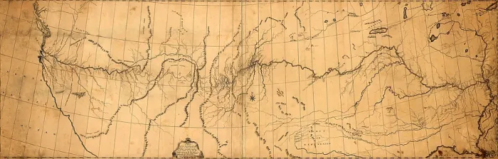 Framed Print : 1807 map of the discoveries of Capt. Lewis & Clark including the Rocky Mountain and the Columbia River at the north Pacific Ocean Framed Print : 1807 map of the discoveries of Capt. Lewis & Clark including the Rocky Mountain and the Columbia River at the north Pacific Ocean