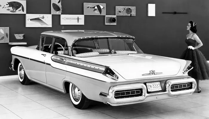 Framed Print : 1957 Mercury Montclair. Courtesy: CSU Archives / Everett Collection