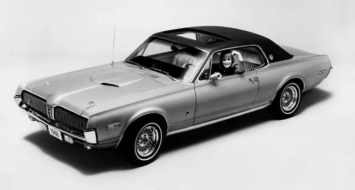 Framed Print : 1968 Mercury Cougar XR7-G, sports car endorsed by race car driver Dan Gurney. Courtesy: CSU Archives / Everett Collection Framed Print : 1968 Mercury Cougar XR7-G, sports car endorsed by race car driver Dan Gurney. Courtesy: CSU Archives / Everett Collection