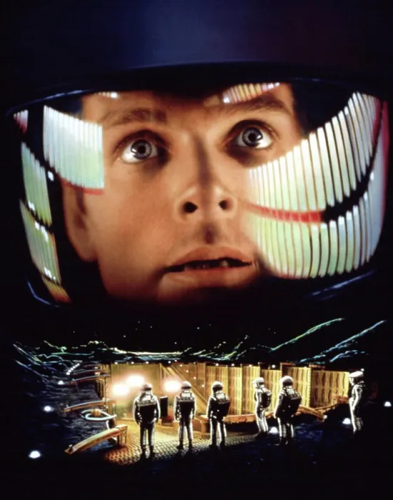 Framed Print : 2001: A SPACE ODYSSEY, Keir Dullea, 1968