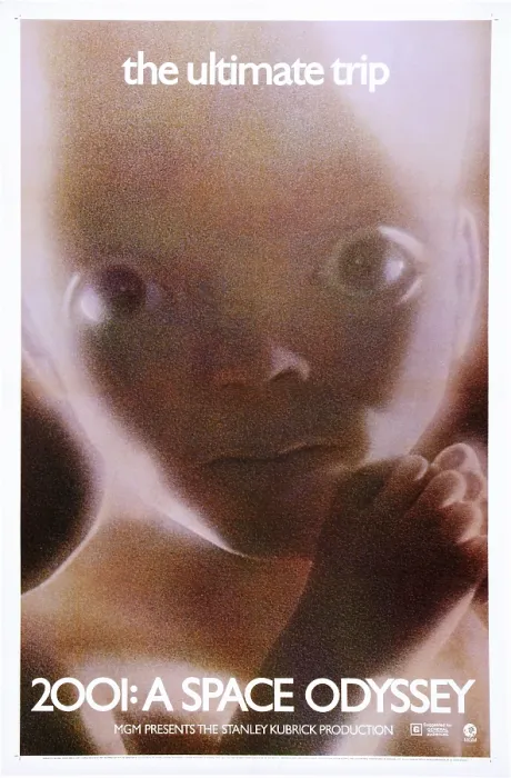 Framed Print : 2001: A SPACE ODYSSEY, US poster, 1968 Framed Print : 2001: A SPACE ODYSSEY, US poster, 1968