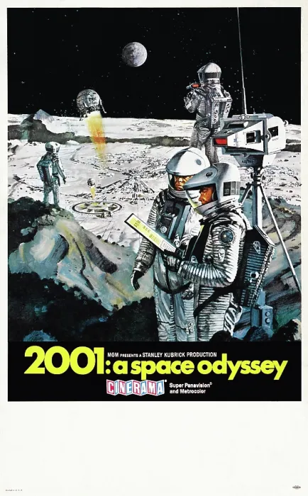 Framed Print : 2001: A SPACE ODYSSEY, US poster, 1968 Framed Print : 2001: A SPACE ODYSSEY, US poster, 1968