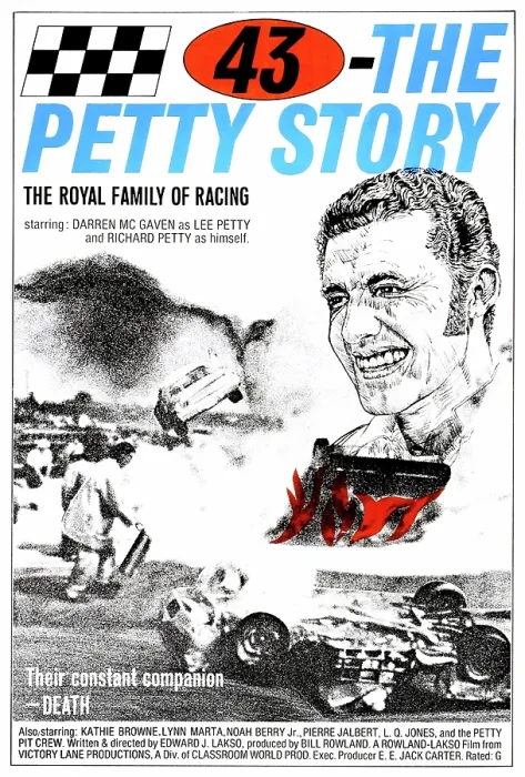 Framed Print : 43: THE RICHARD PETTY STORY, (aka SMASH-UP ALLEY), Richard Petty, 1974 Framed Print : 43: THE RICHARD PETTY STORY, (aka SMASH-UP ALLEY), Richard Petty, 1974