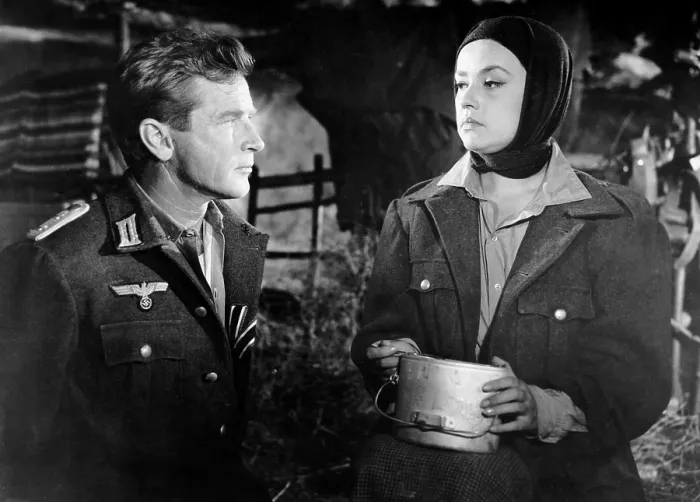 Framed Print : 5 BRANDED WOMEN, (aka FIVE BRANDED WOMEN, from left, Richard Basehart, Jeanne Moreau, 1960) Framed Print : 5 BRANDED WOMEN, (aka FIVE BRANDED WOMEN, from left, Richard Basehart, Jeanne Moreau, 1960)